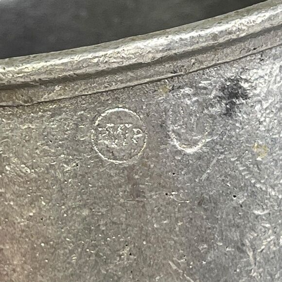 RWP Pewter Steak and Ale Beer Stein Mug Vintage Restaurant Advertisement Bar - Picture 5 of 7